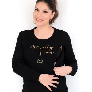 Actually I Can. Breastfeeding Jumper