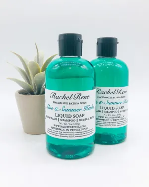 Aloe & Summer Herbs - Liquid Soap