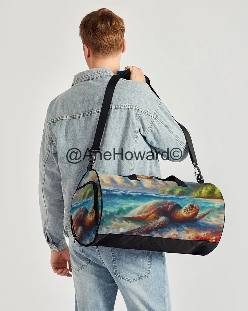 Aloha Sea Turtle Sports Duffle Bag