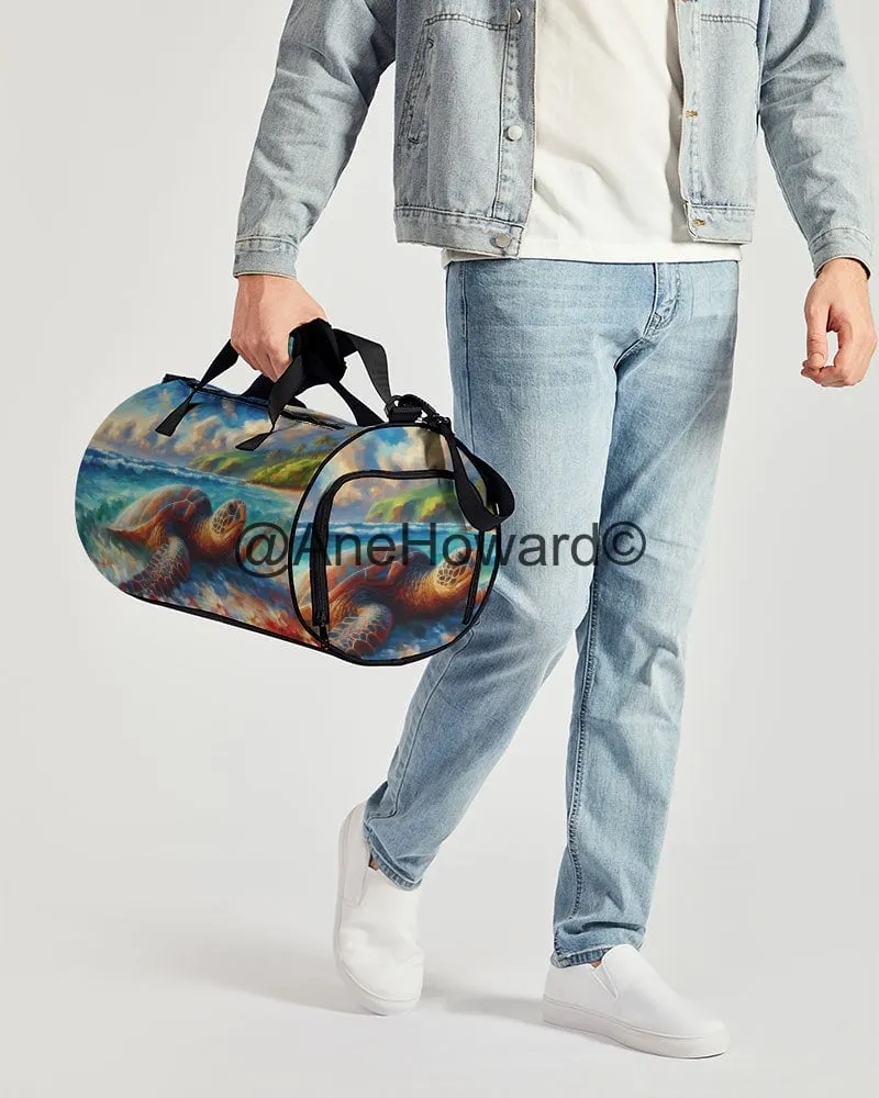 Aloha Sea Turtle Sports Duffle Bag