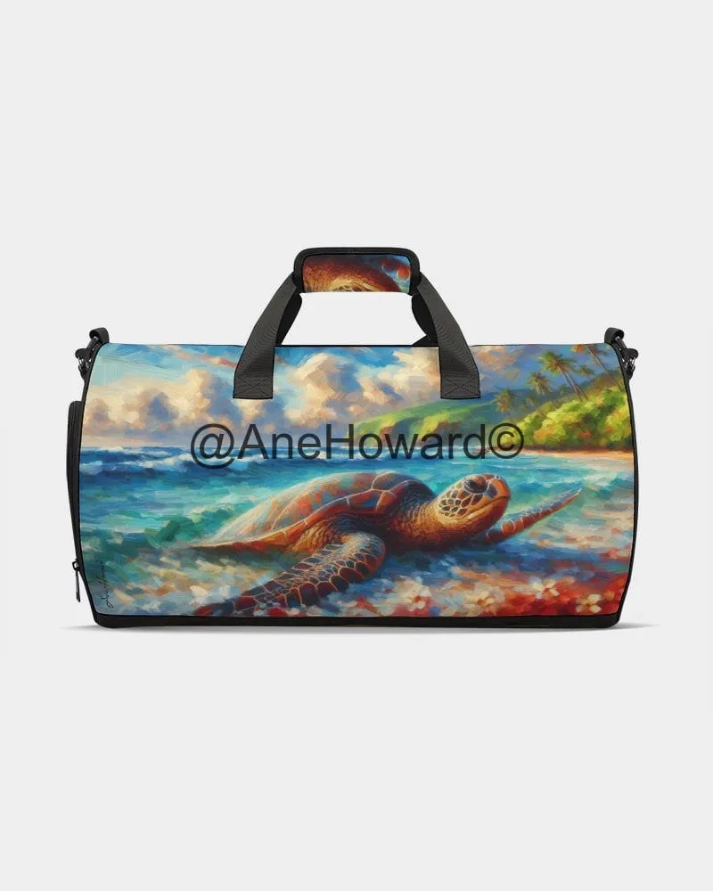 Aloha Sea Turtle Sports Duffle Bag