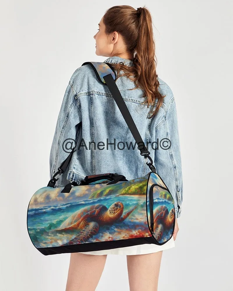 Aloha Sea Turtle Sports Duffle Bag