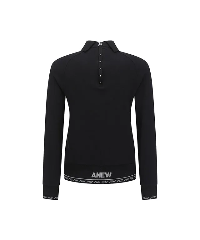 ANEW Golf: Women Comfort Long T-shirt - Black