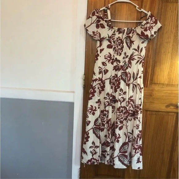 Anthropologie Oahu Linen Summer Dress