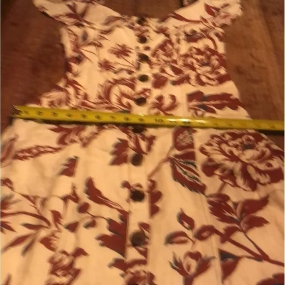 Anthropologie Oahu Linen Summer Dress
