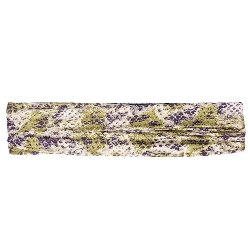 Ariana - Microfiber Snake - Sports Wrap (Purple)