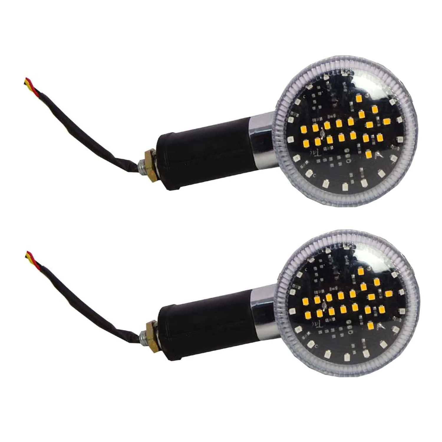 Arrow Running Indicator yellow With Red  Ring Parking
