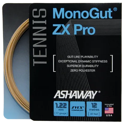 Ashaway Monogut ZX Pro Tennis String