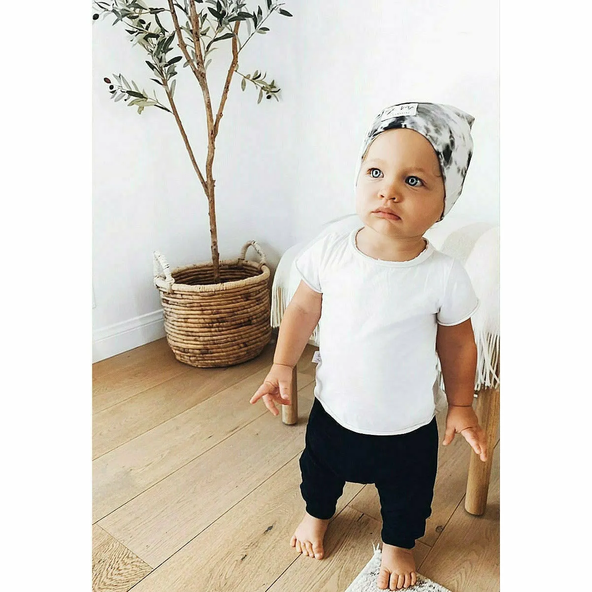 Asher Baby Tee Olive