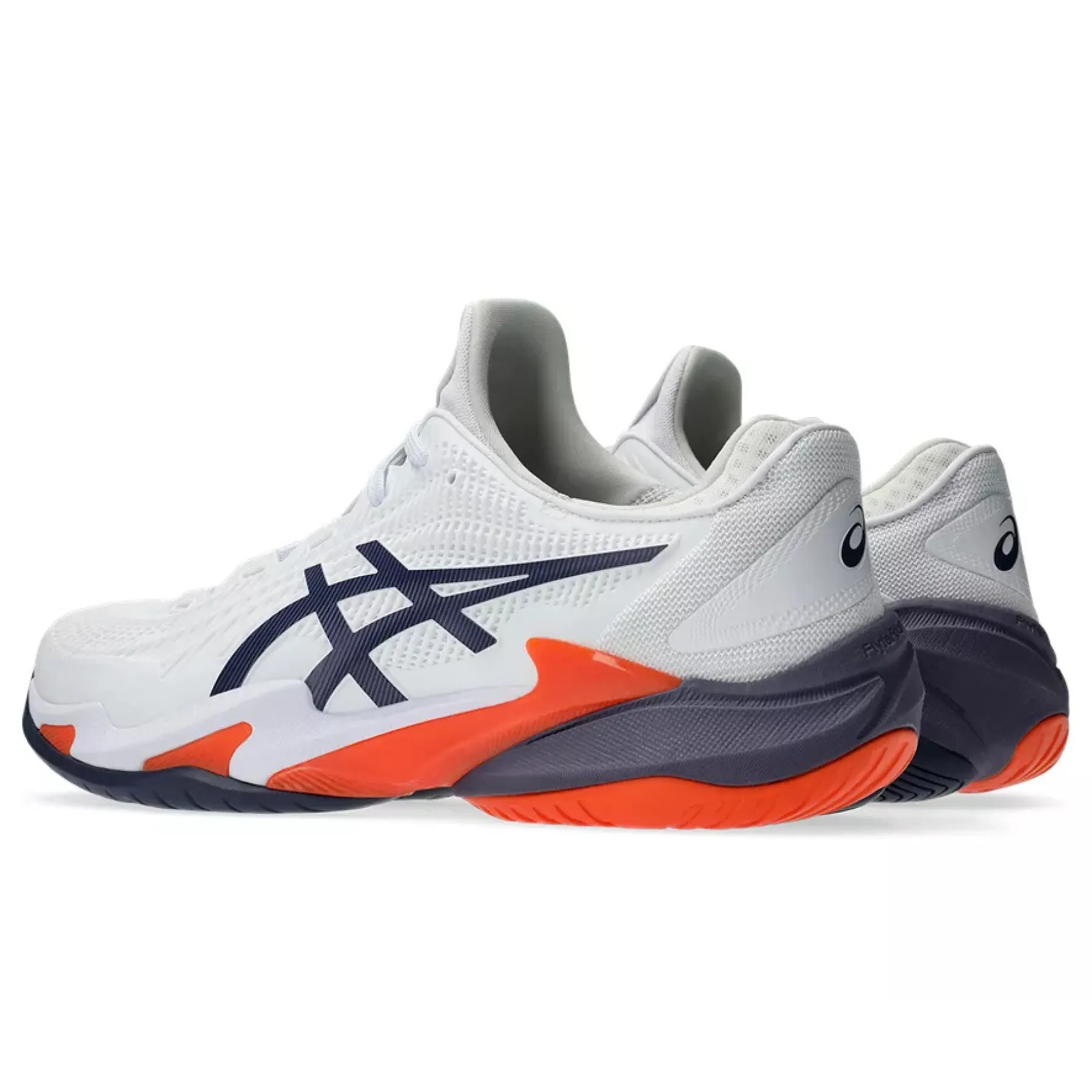 Asics Court FF 3 Mens  Tennis Shoes - White/Greyish Purple