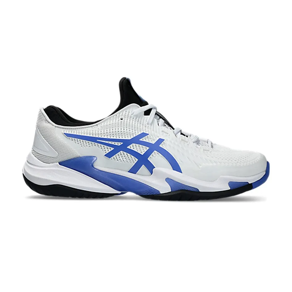 Asics Court FF 3 White & Sapphire Men's Tennis Shoes