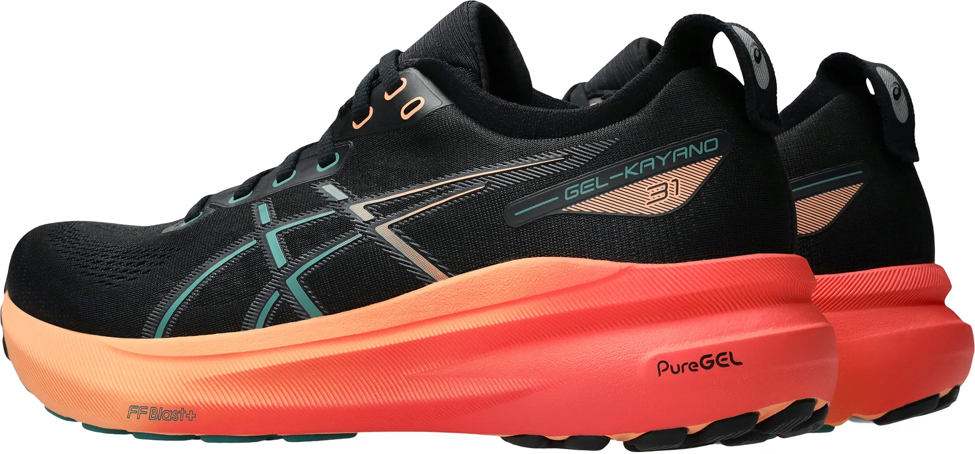 Asics Gel Kayano 31 Mens Running Shoes - Black