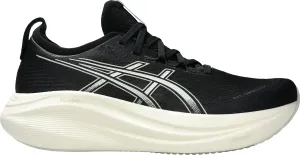 Asics Gel Nimbus 27 WIDE FIT Mens Running Shoes - Black