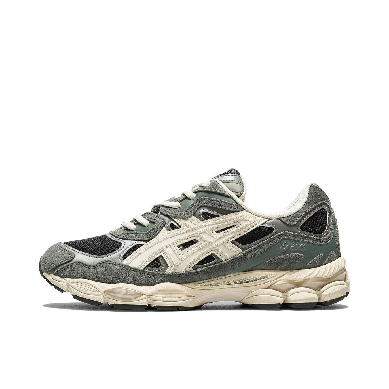 Asics GEL-NYC Men and Women Running Shoes Sneaker Breathable Sport Shose Balance Retro Sneakers Fabric Synthetic Leather