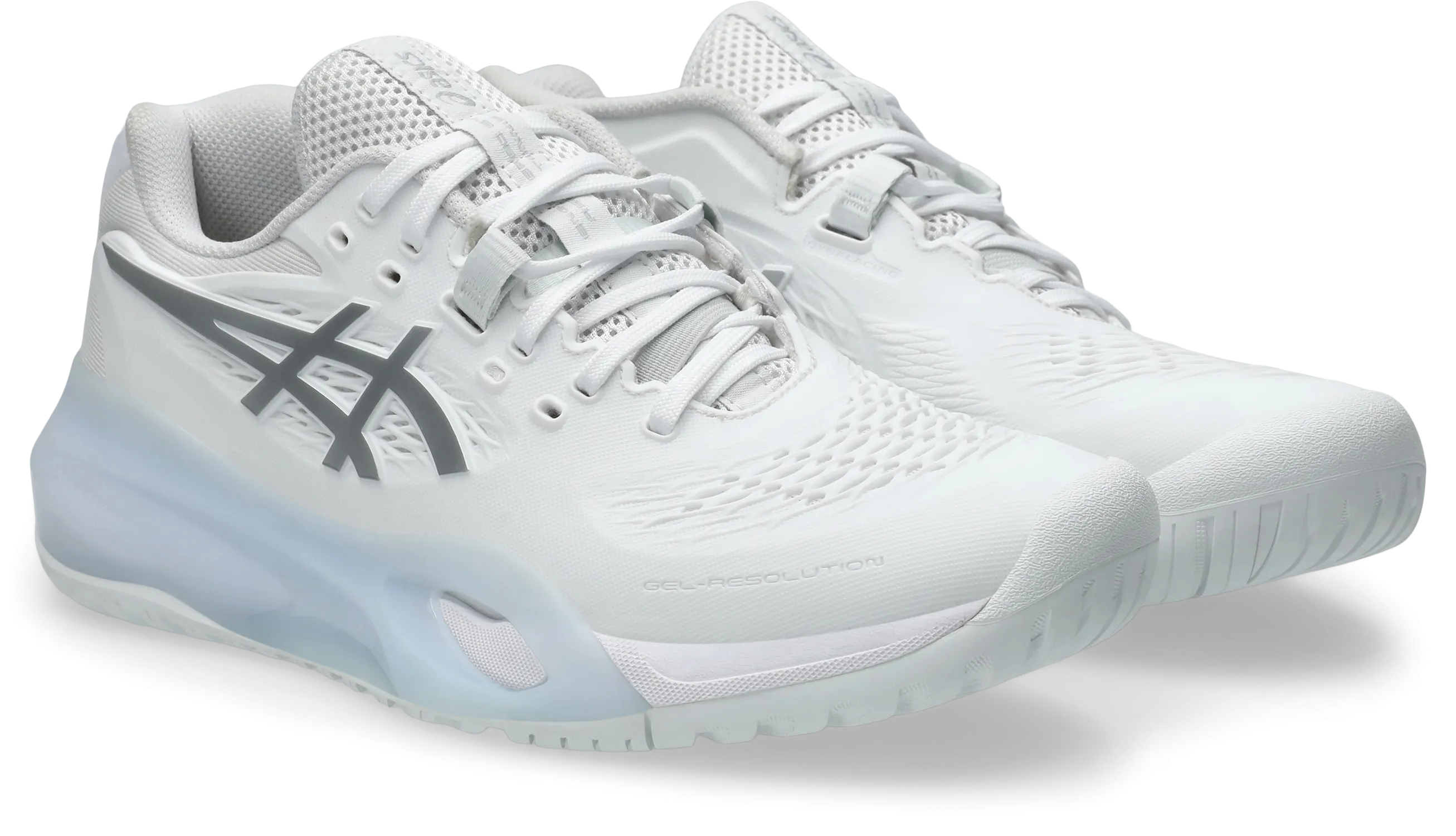 Asics Gel-Resolution X Womens White Pure Silver