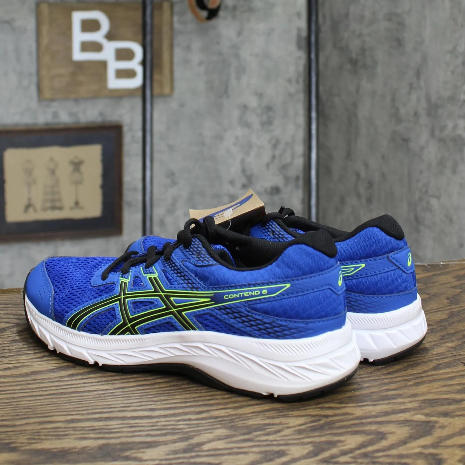 Asics Kids Contend 6 Grade School Running Shoes 1014A086