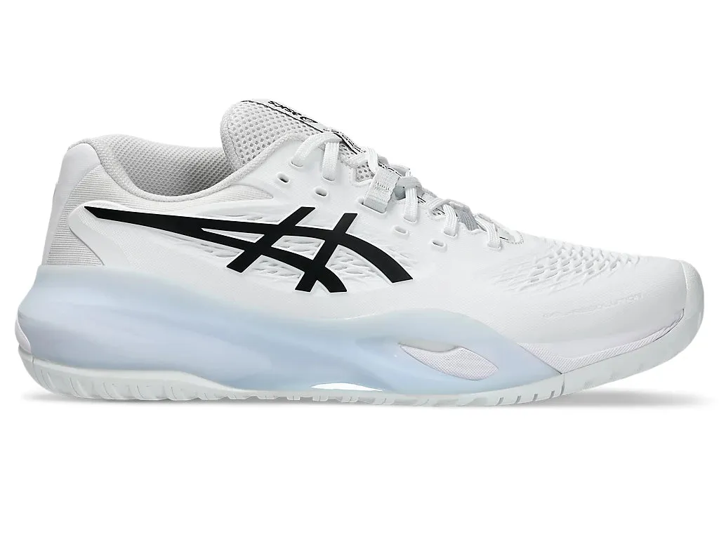 Asics Men's GEL-RESOLUTION X Tennis Shoes in White/Black
