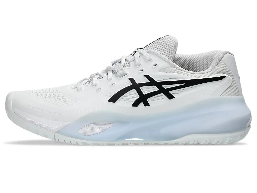 Asics Men's GEL-RESOLUTION X Tennis Shoes in White/Black