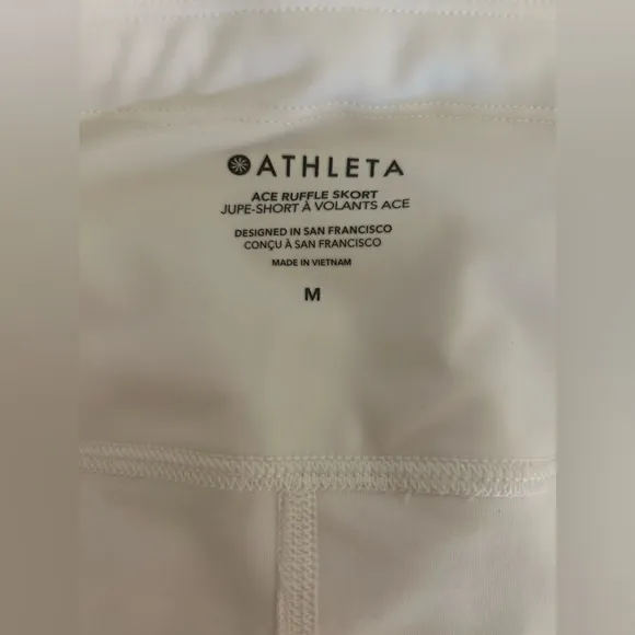 Athleta Ace Ruffle Skort Medium