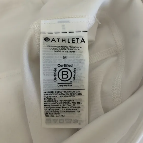 Athleta Ace Ruffle Skort Medium