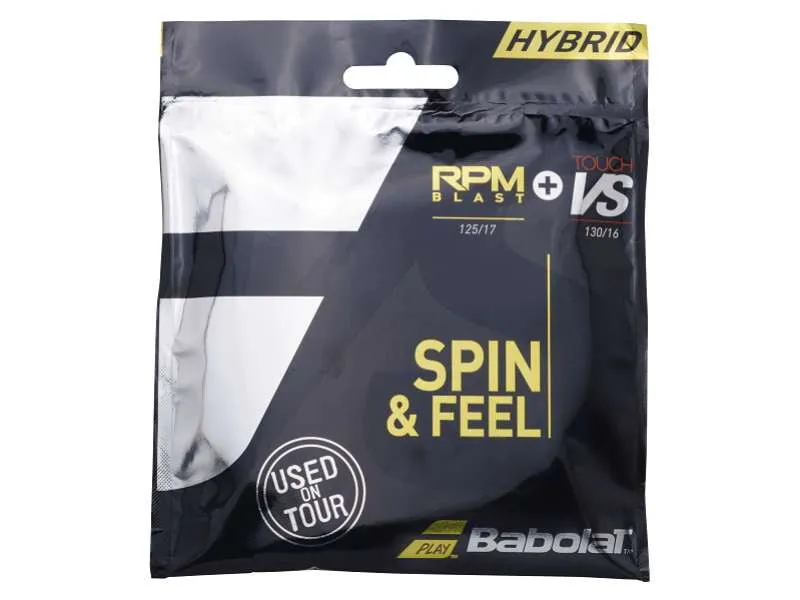 Babolat RPM Blast 17   Touch VS 16 Hybrid Tennis Strings