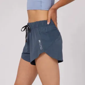 Bandit Running Litewave 4" Women's Rush Short - Storm Grey