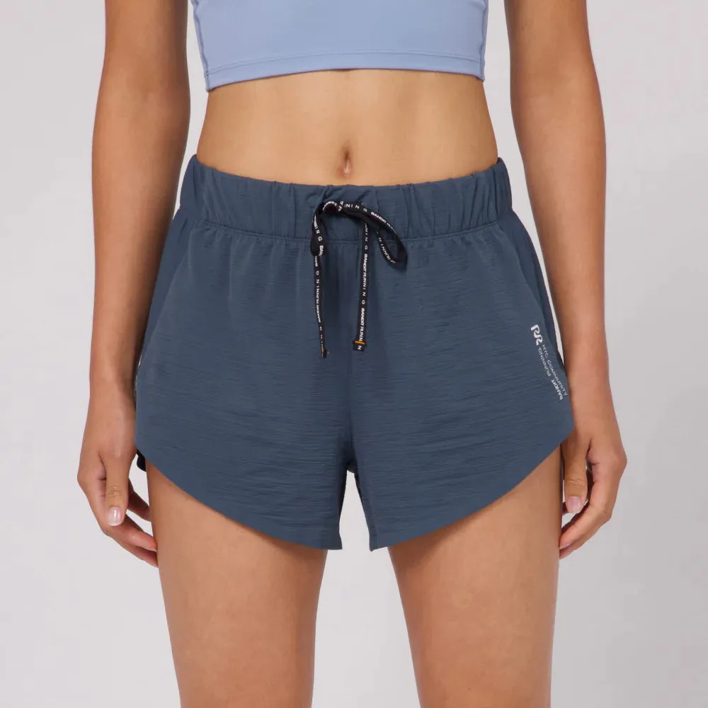 Bandit Running Litewave 4" Women's Rush Short - Storm Grey