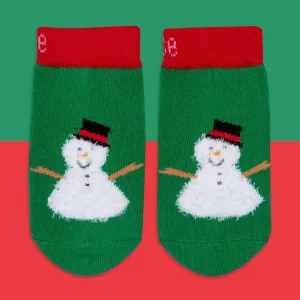 Blade & Rose Snowman Infant Socks