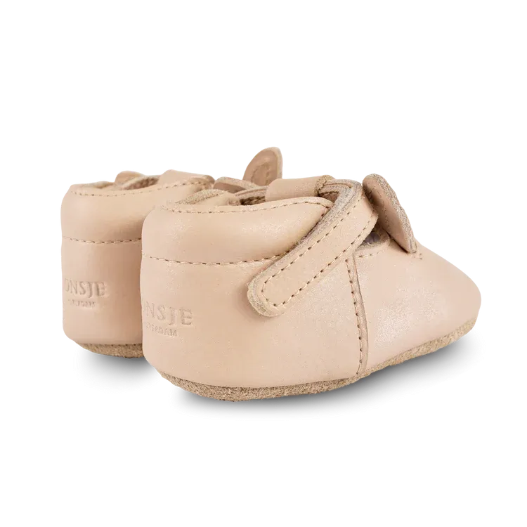 Blinc Shoes | Pink Bunny Metallic Nubuck