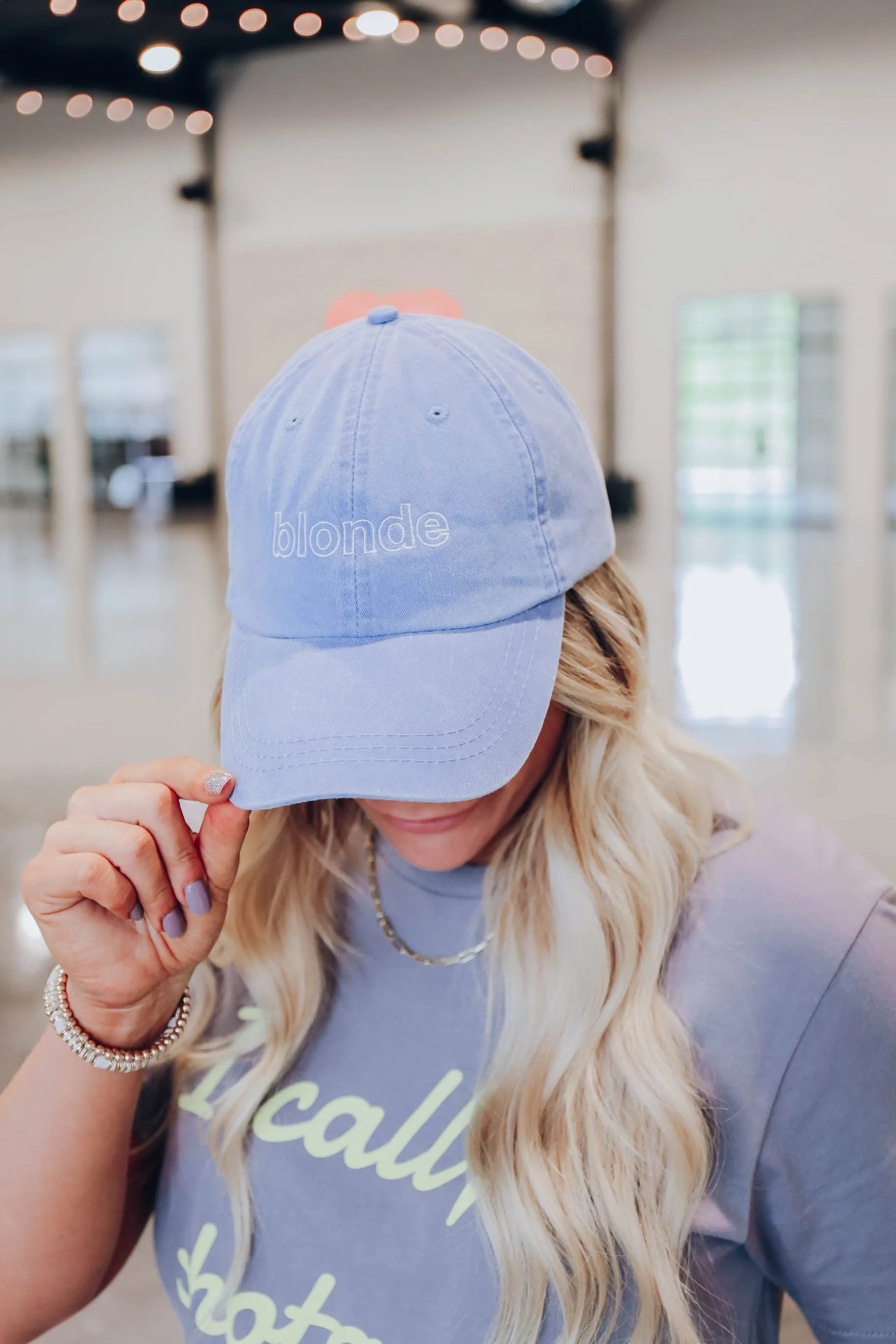Blonde Baseball Cap