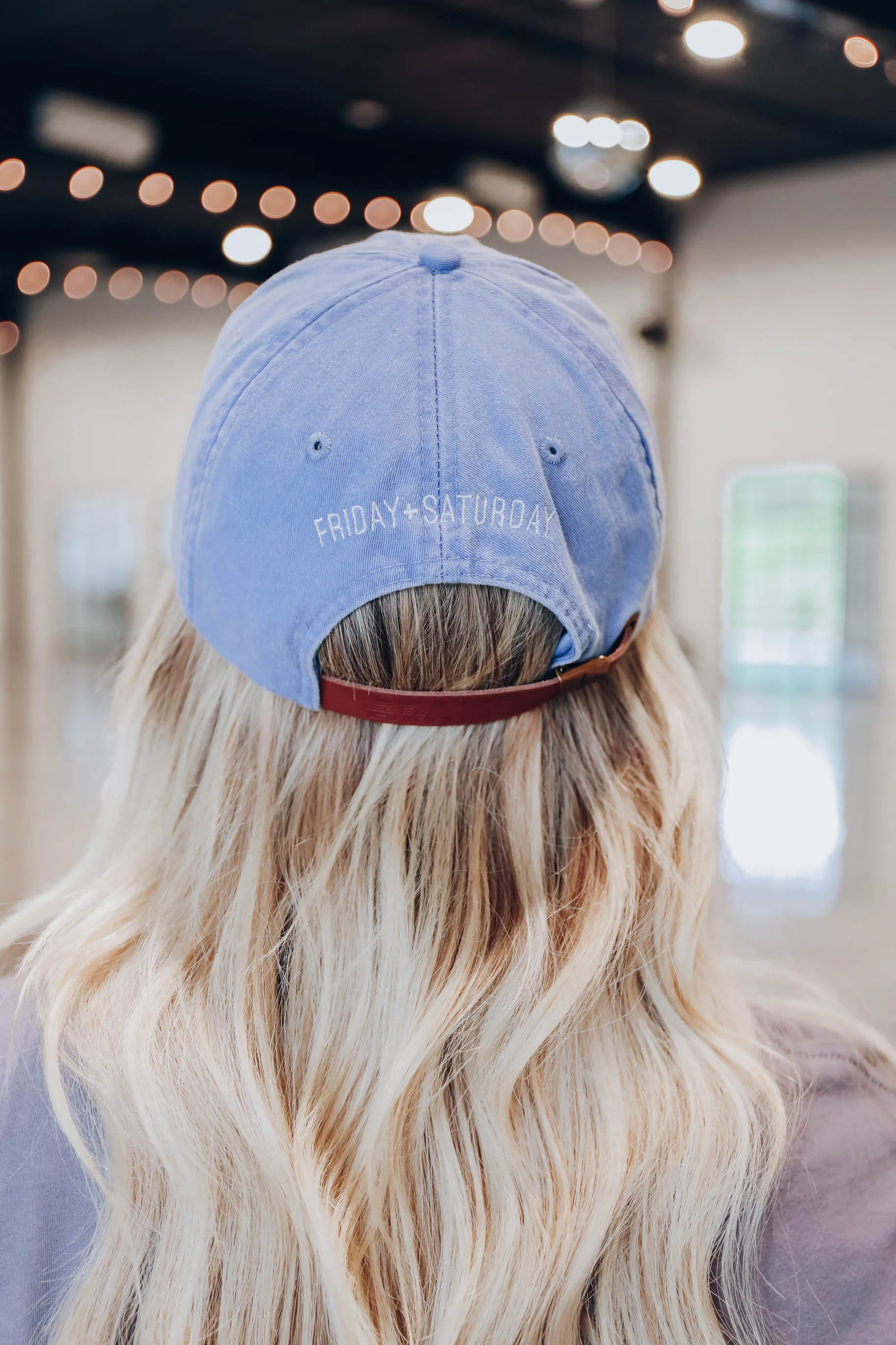 Blonde Baseball Cap