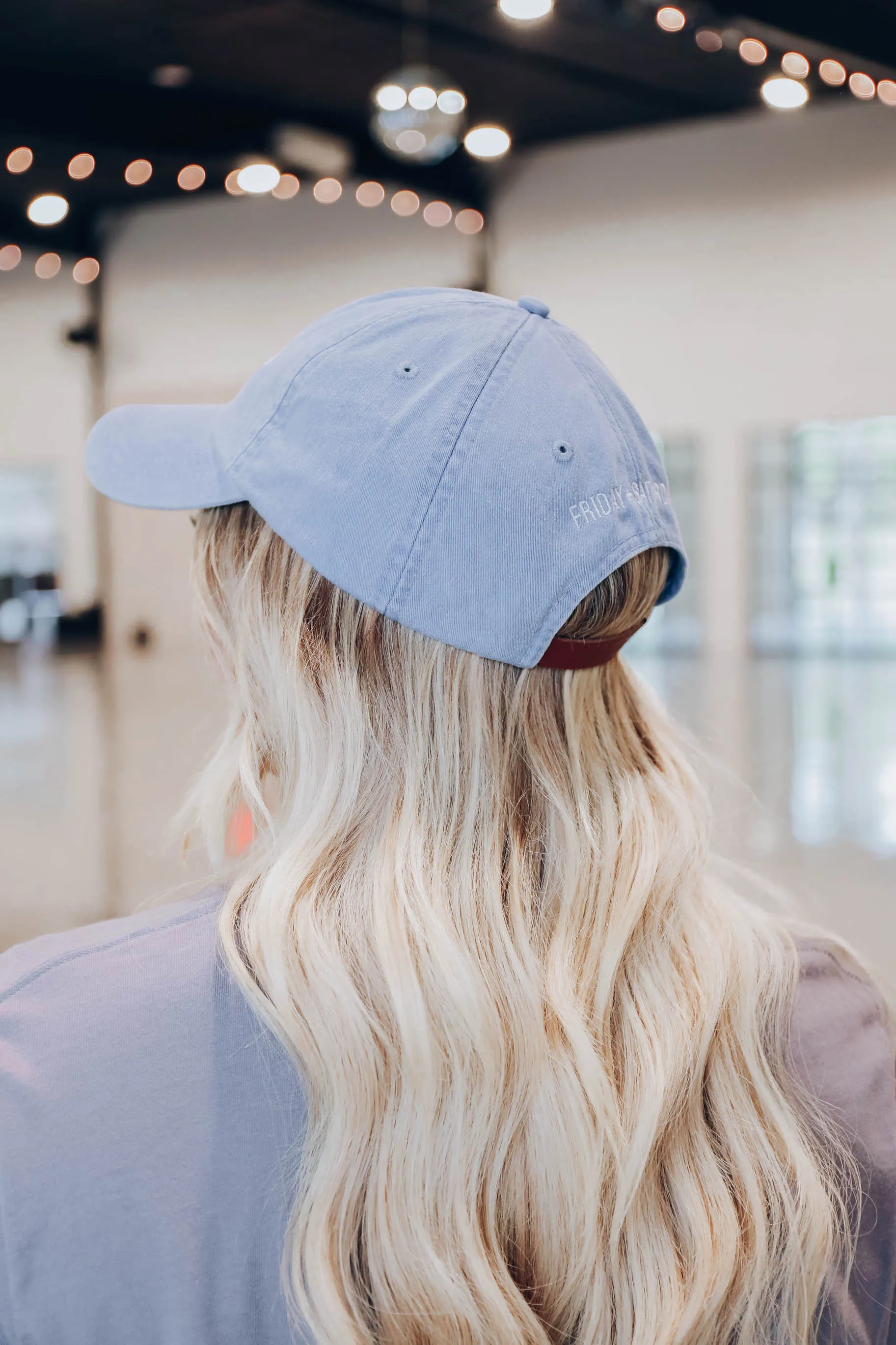 Blonde Baseball Cap