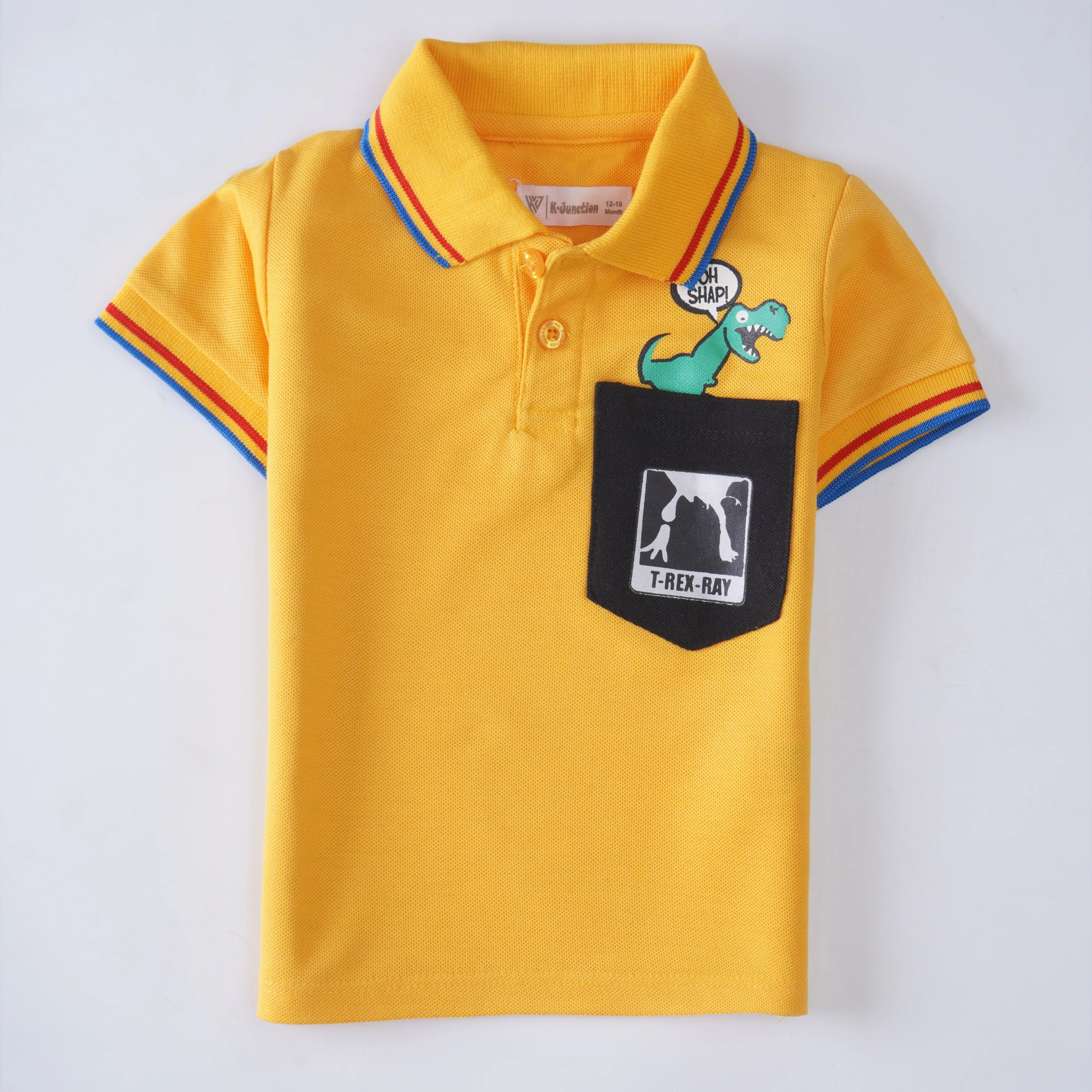 Boys Half Sleeves Polo T-Shirt (Oh Shap)