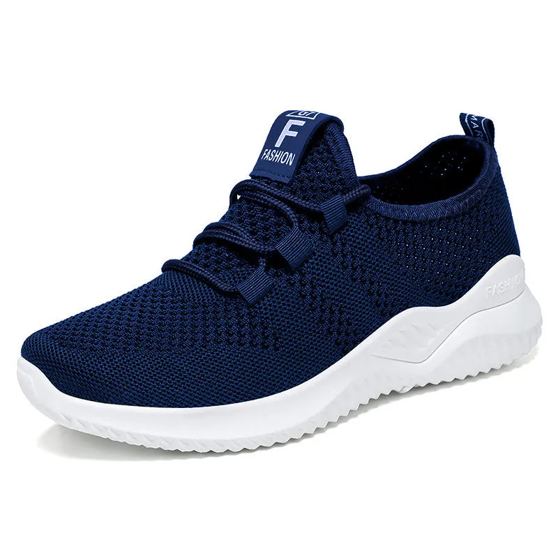 Breathable and Lightweight Minimalist Slip-On Sneakers for Women