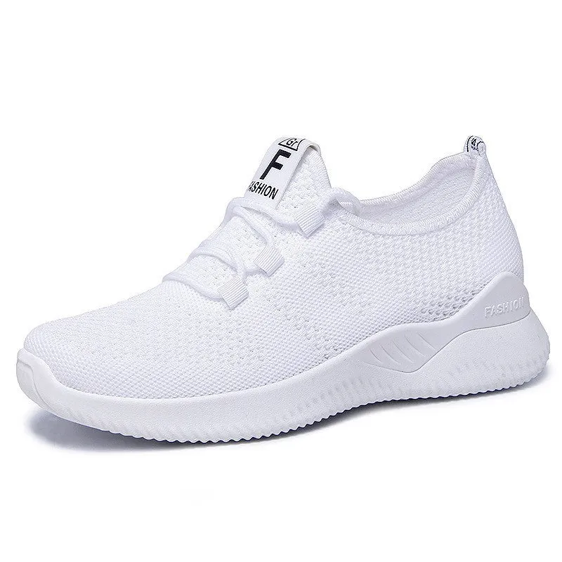 Breathable and Lightweight Minimalist Slip-On Sneakers for Women