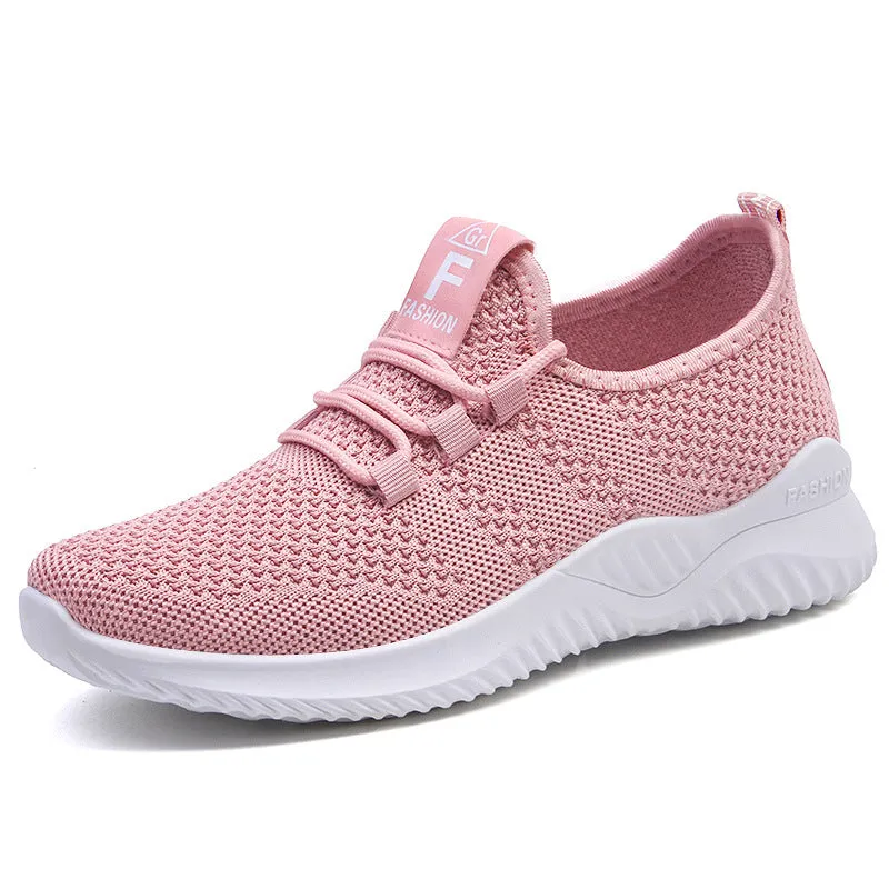 Breathable and Lightweight Minimalist Slip-On Sneakers for Women