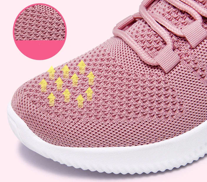 Breathable and Lightweight Minimalist Slip-On Sneakers for Women