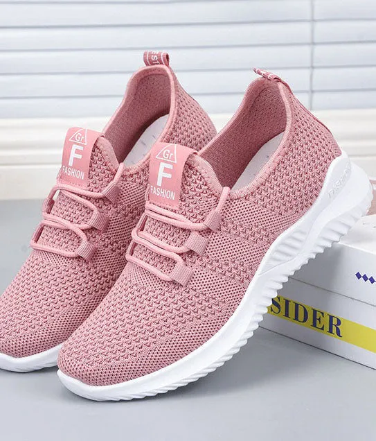 Breathable and Lightweight Minimalist Slip-On Sneakers for Women