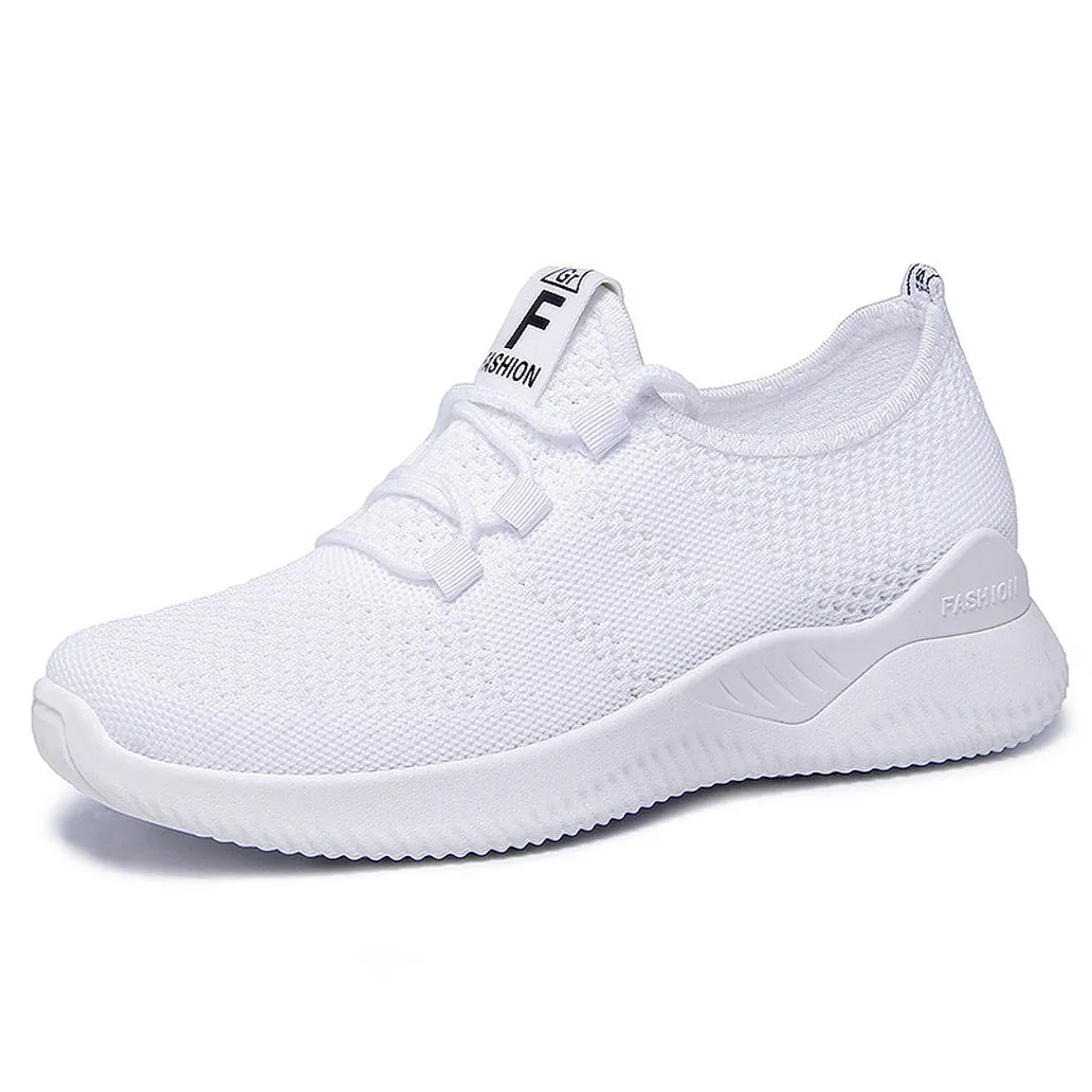 Breathable and Lightweight Minimalist Slip-On Sneakers for Women