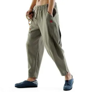 Breathable Cotton Linen Casual Pants