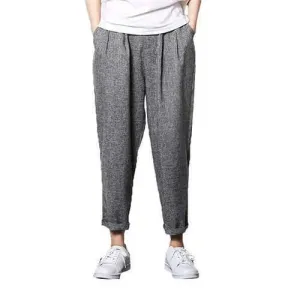 Breathable Linen Casual Harem Pants