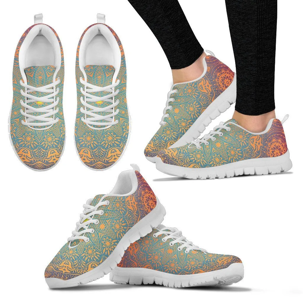 Bright Your Day Mandala Women's sneakers