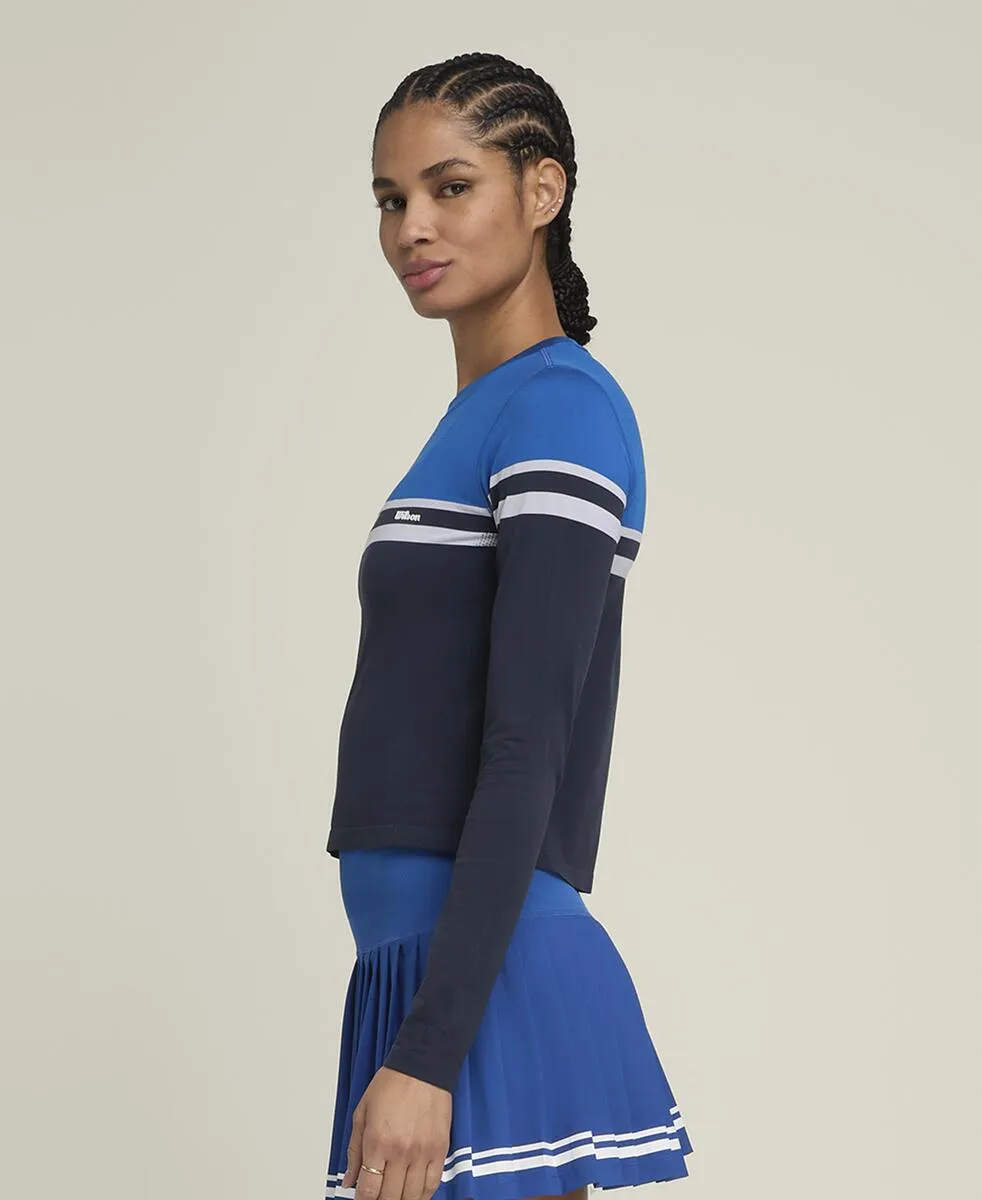 Brooklyn Long-Sleeve Tee - Navy