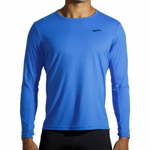 Brooks Atmosphere Long Sleeve Mens Running Top - Blue