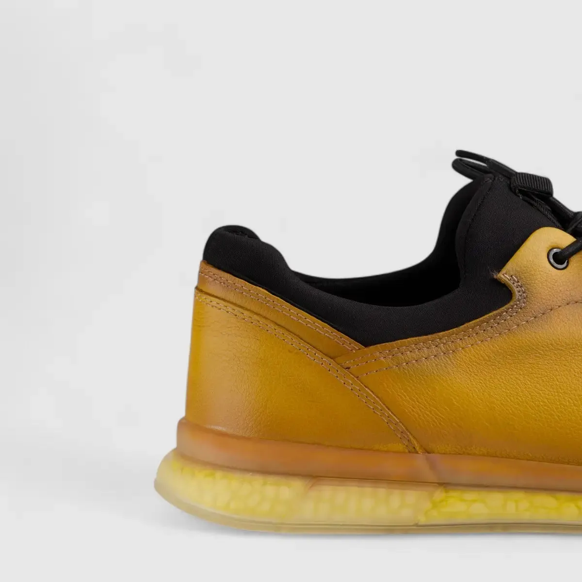 Bulletti Lace Up Sneaker Yellow 17374