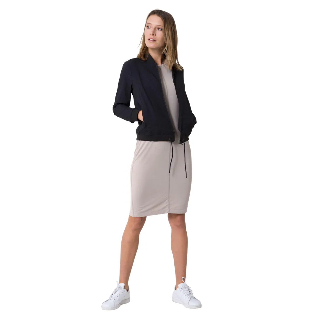 Catwalk Fitted Fitness Dress - Micro Terry