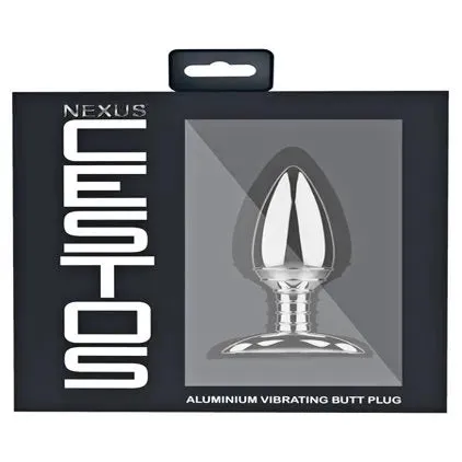 Cestos Aluminium Remote Control Vibrating Butt Plug
