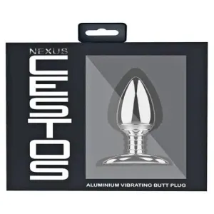 Cestos Aluminium Remote Control Vibrating Butt Plug