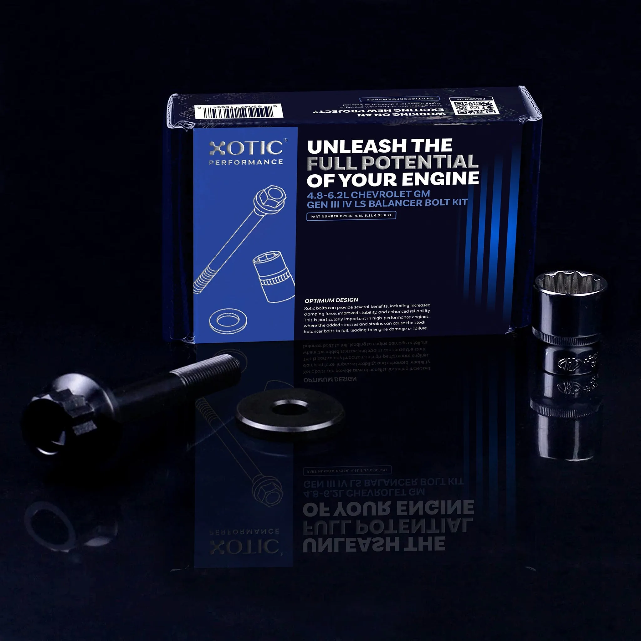 Chevrolet GM Gen III IV LS 4.8-6.2L Balancer Bolt