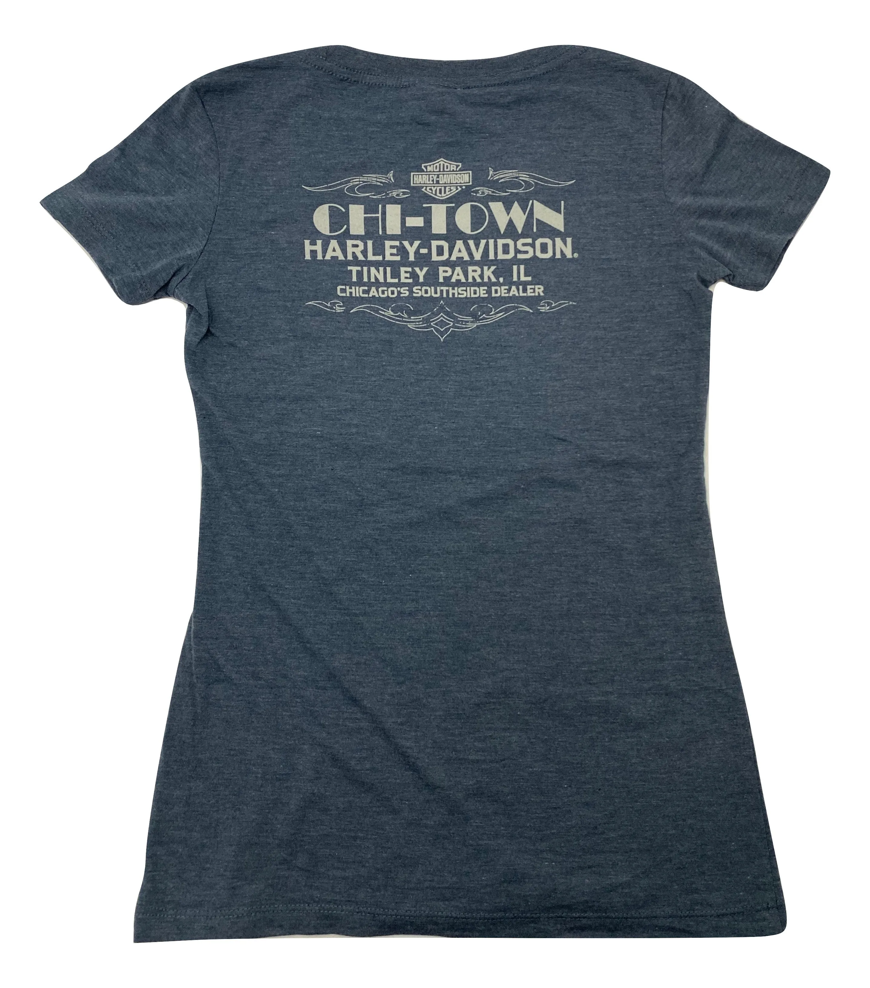 Chi-Town Harley-Davidson® Women's Colorful T-Shirt